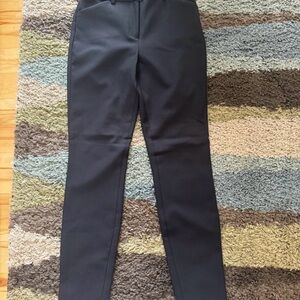 Black Express Skinny High Rise Business Pants. Size 2R. Stretch +